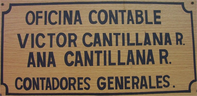   Ana Cantillana R., Victor Cantillana R.- Contadores Generales  
